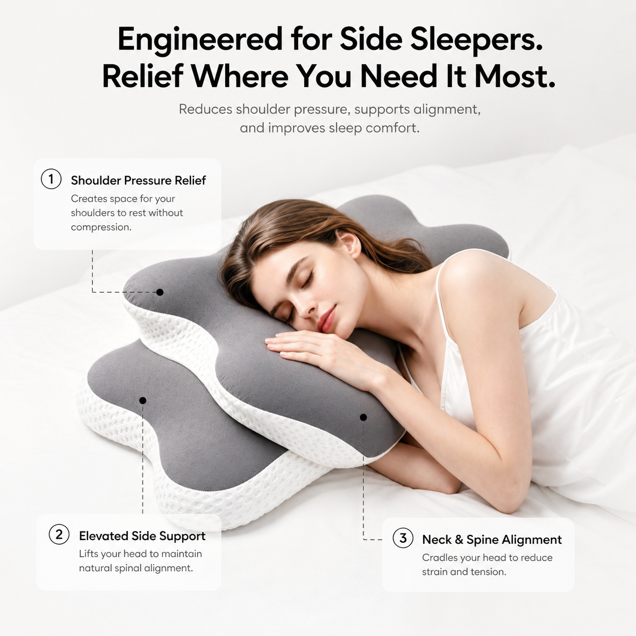 Z Wellness Pressure-Free Cooling Pillow