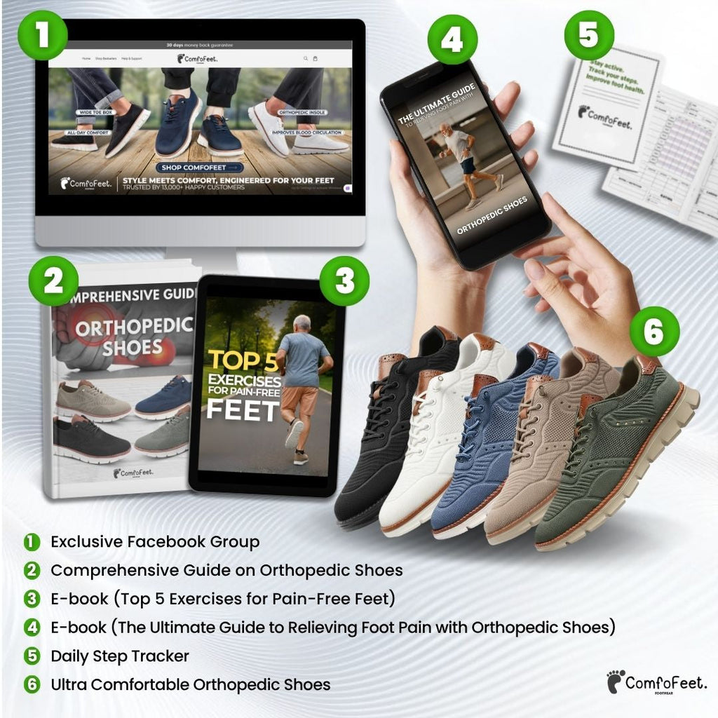Z Wellness ComfyWalk Cushioned Walking Shoes