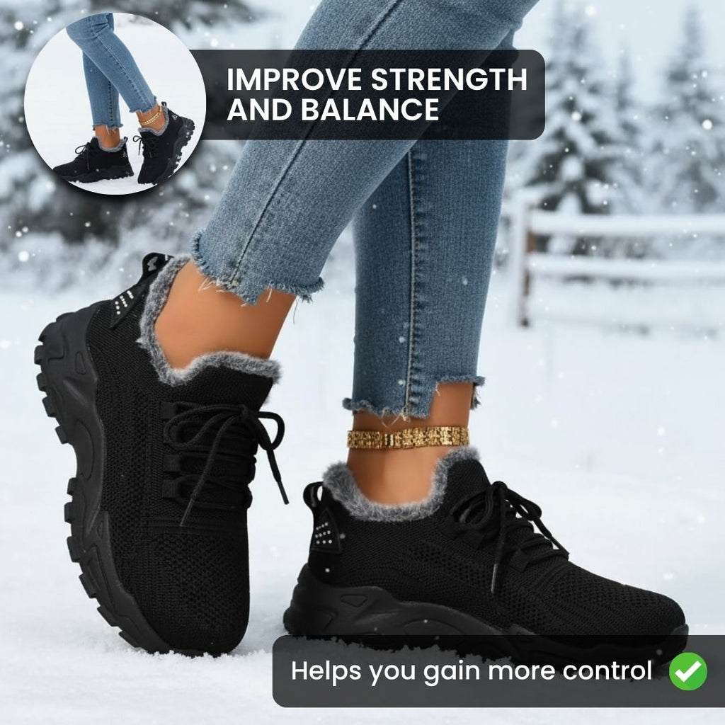 Z Wellness Eloria Warm Lined Walking Shoes