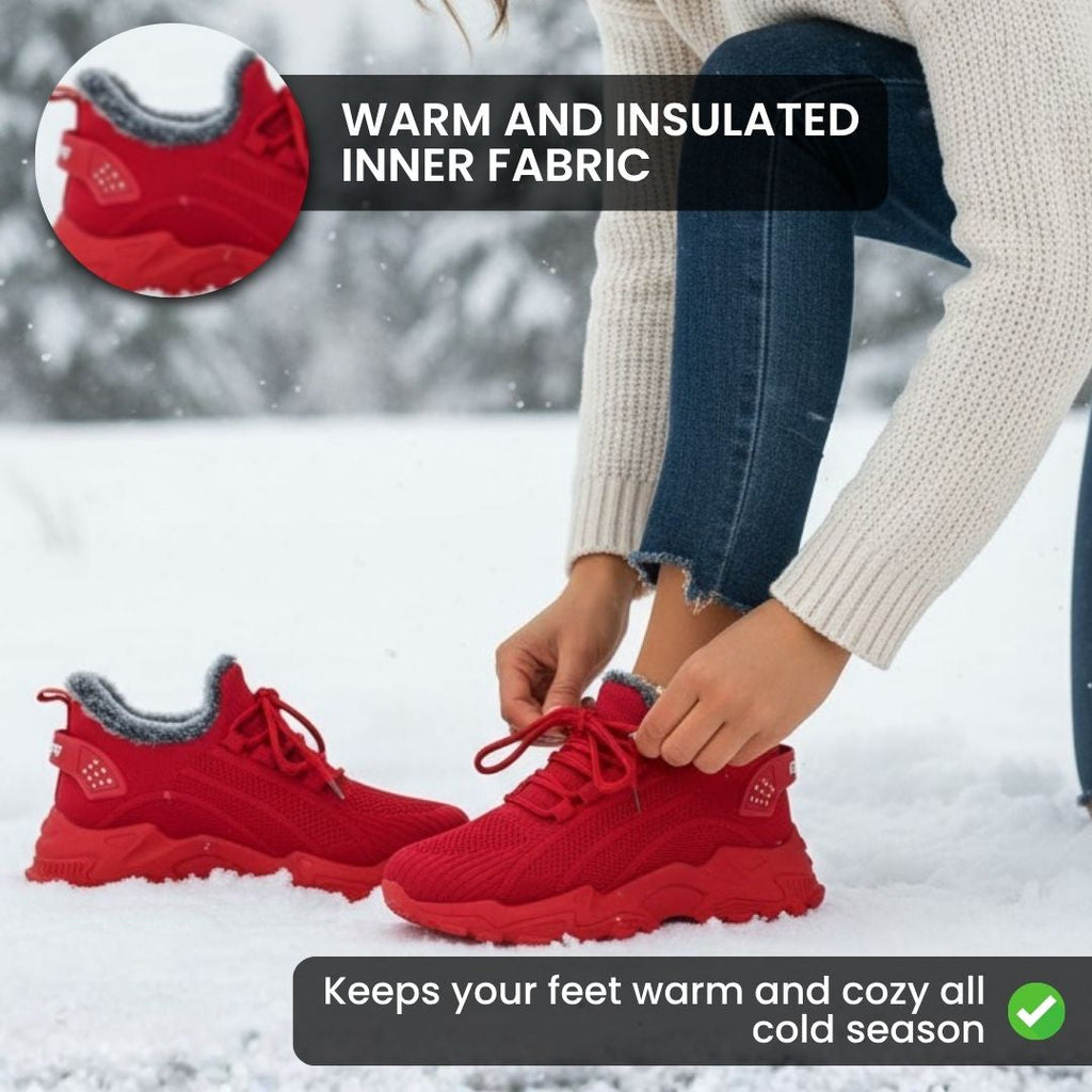 Z Wellness Eloria Warm Lined Walking Shoes
