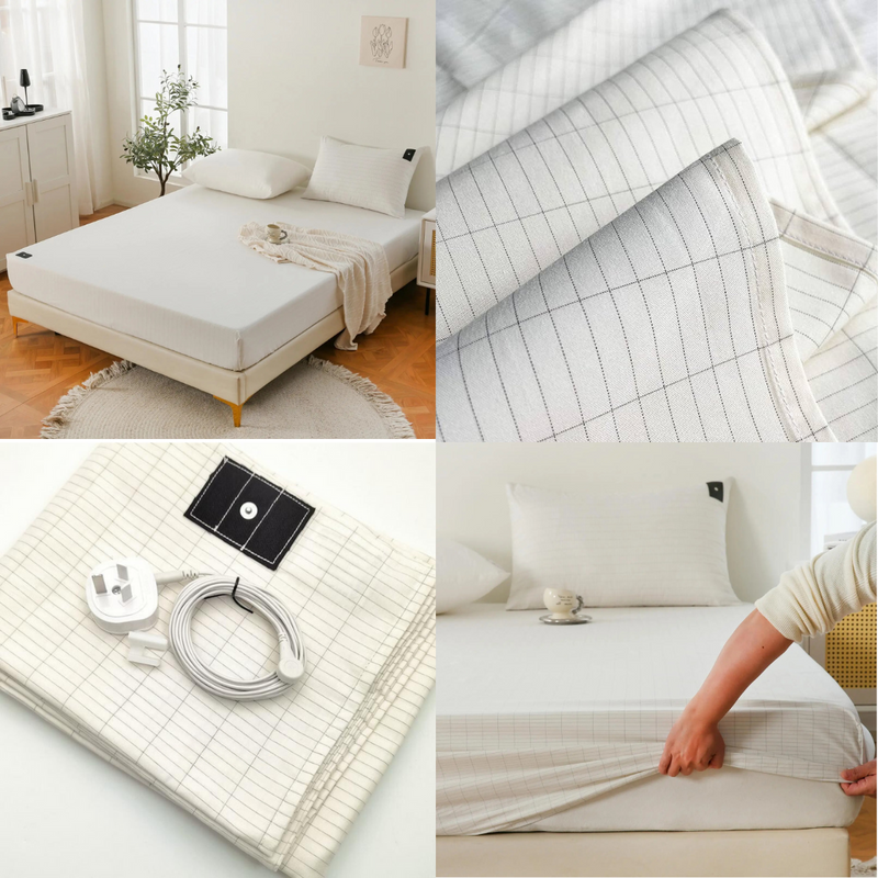 Z Wellness Grounding Fitted Sheet Set