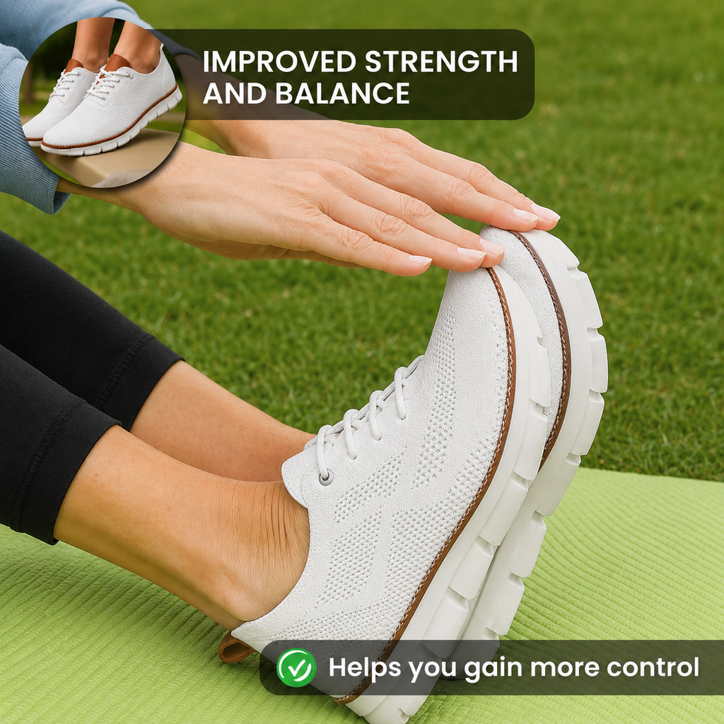 Z Wellness Lady Comfy Supportive Walking Shoes