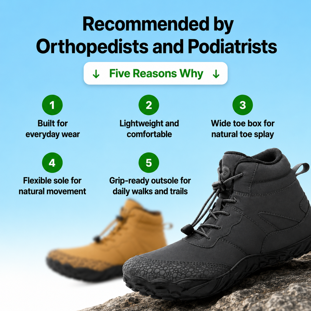 Z Wellness Everest Barefoot Trail Boots