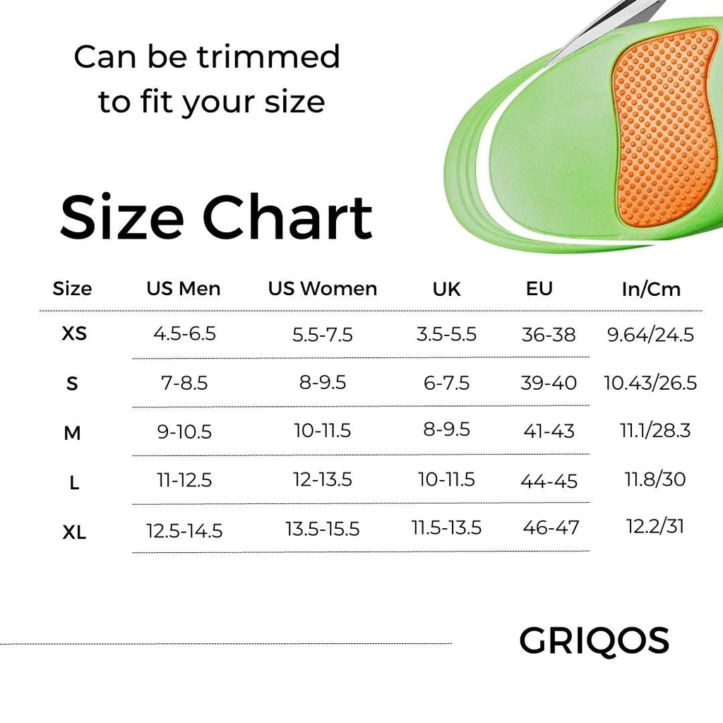 Z Wellness Arch Support Orthotic Insoles