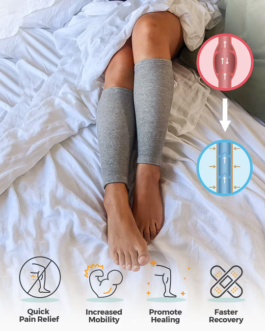 Z Wellness Bamboo Compression Calf Sleeves