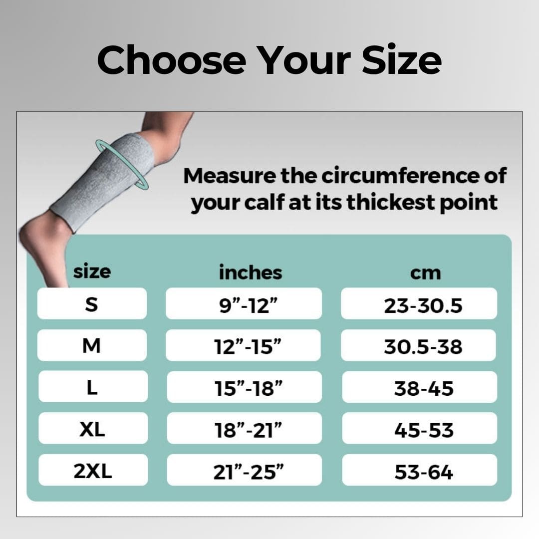 Z Wellness Anti-Fatigue Bamboo Calf Sleeve
