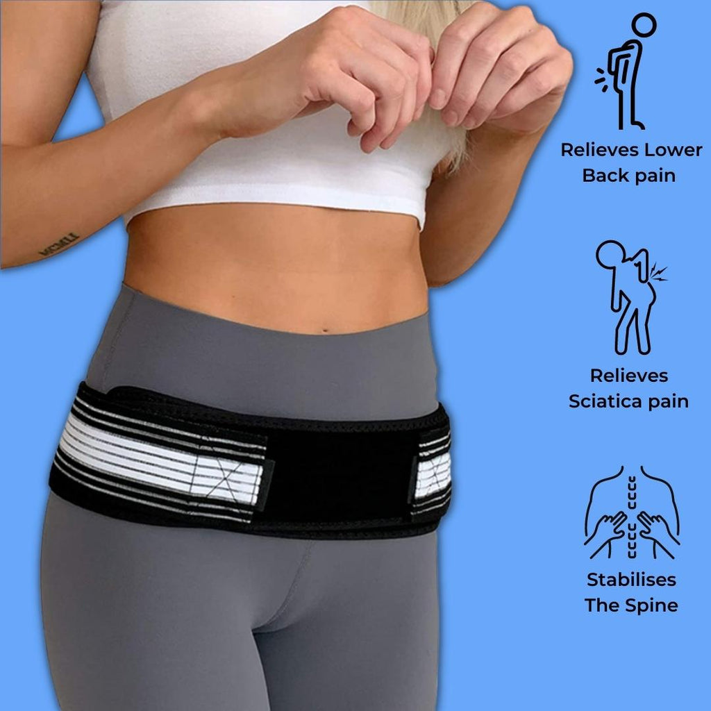Z Wellness Lumbar Sciatica Brace with Dual Straps
