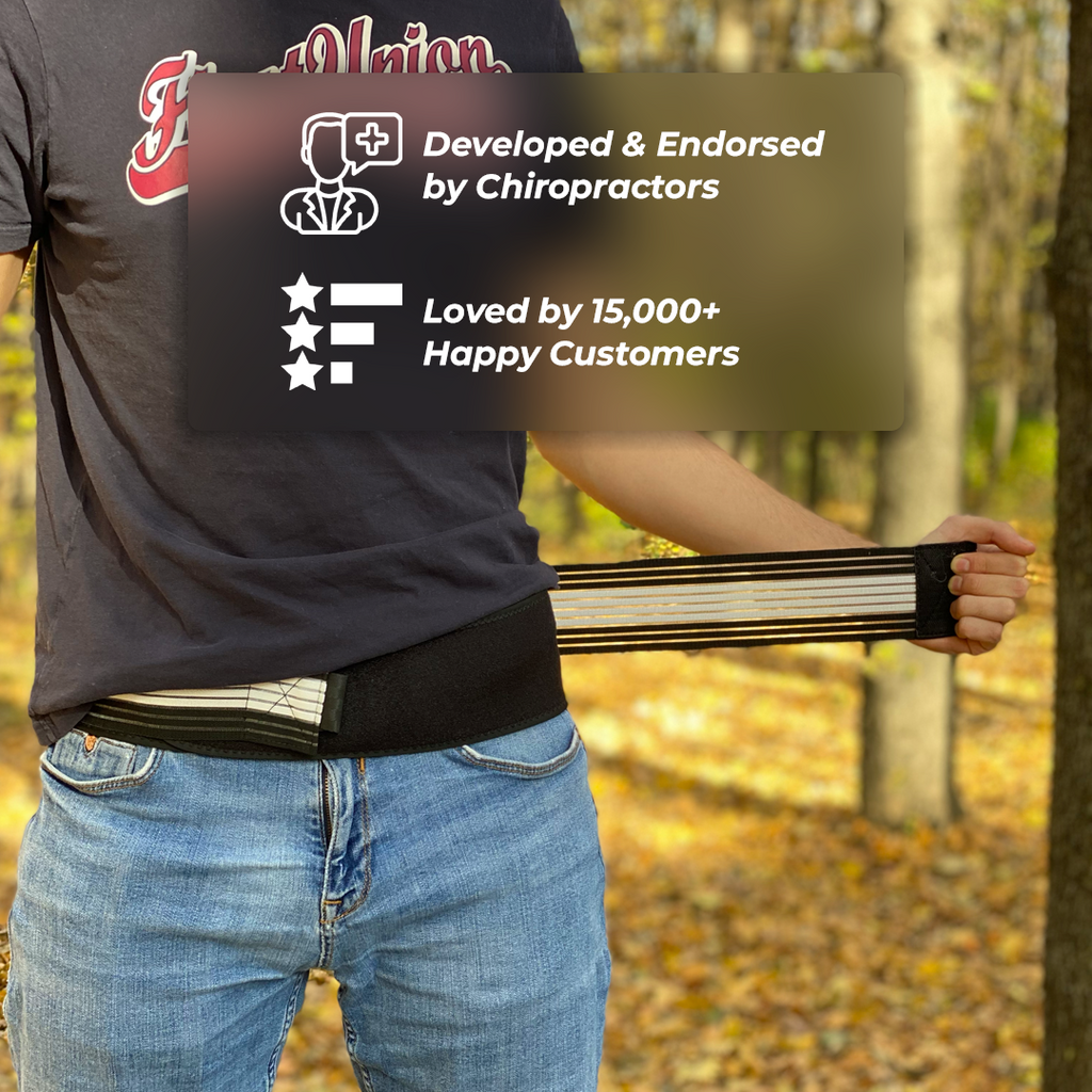 Z Wellness Lumbar Sciatica Brace with Dual Straps