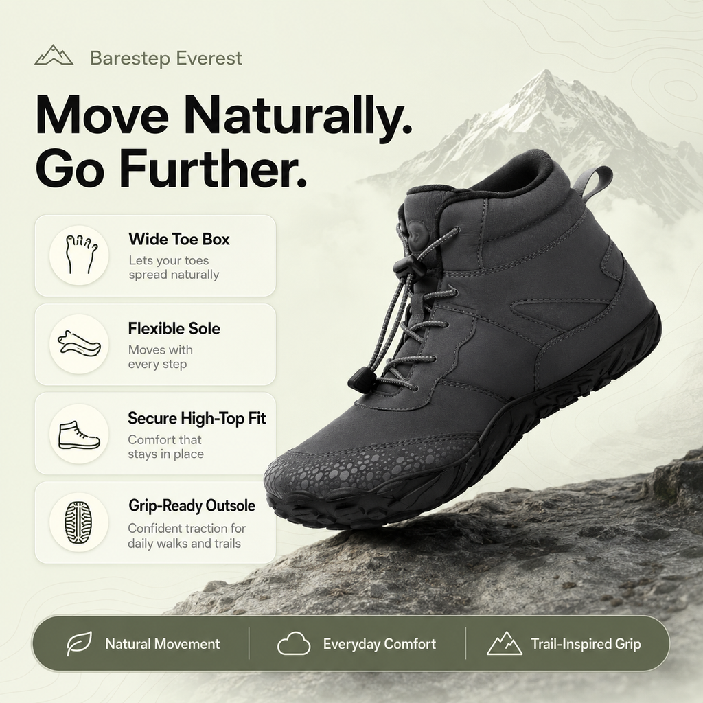 Z Wellness Everest Barefoot Trail Boots